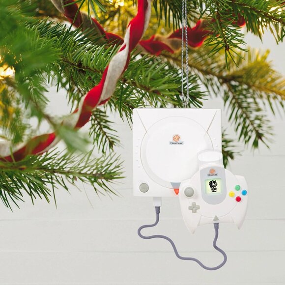 New! Sega Dreamcast Console Hallmark Keepsake Ornament 2023 +Light & Sonic Music - Picture 5 of 5